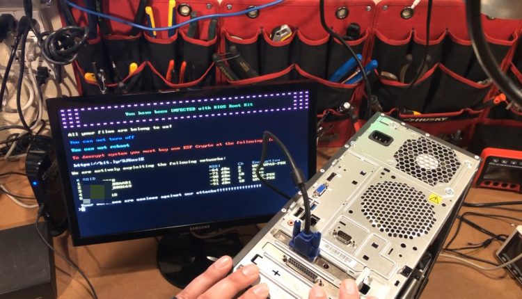 ESP32 Pretends To Be GPU; Gives You A Ransomware Scare